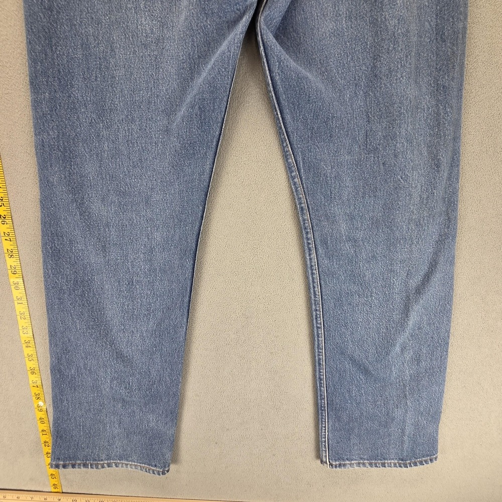 Vintage Levis 501 Jeans Mens Blue Straight Button Fly Made in USA 90s Fits 32x30 - Picture 14 of 16